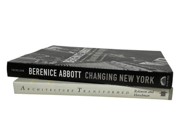 2 ARCHITECTURE & PHOTOGRAPHY COFFEE-TABLE BOOKS