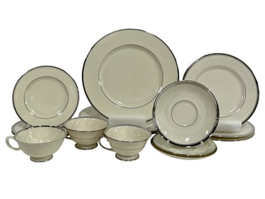 FRANCISCAN & LENOX DINNERWARE SET 15 PIECES