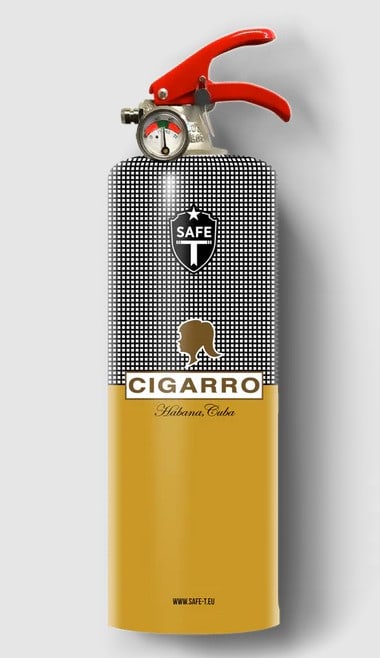 NEW COHIBA INSPIRED FASHION FIRE EXTINGUISHER (1 of 2)