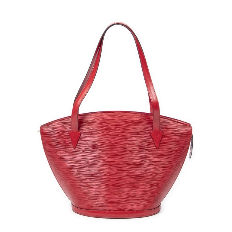 LOUIS VUITTON ST-JACQUES SHOPPING GM RED EPI BAG (1 of 10)
