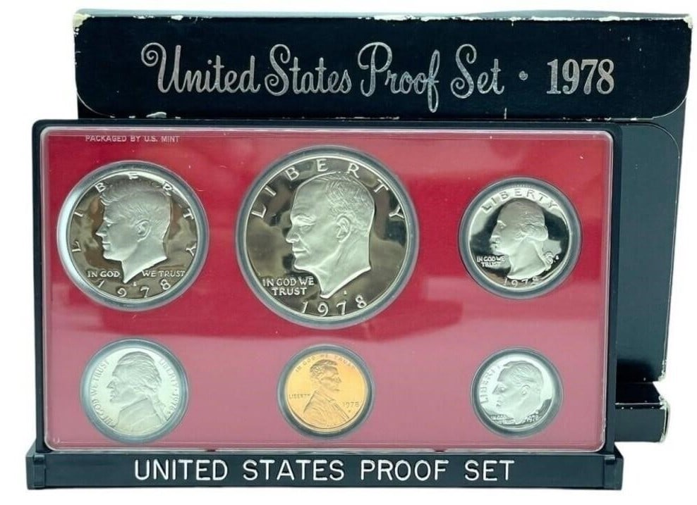 1978 UNITED STATES PROOF COLLECTIBLE COIN SET: 1978 UNITED STATES PROOF COLLECTIBLE COIN SET -COLLECTIBLE UNITED STATES U.S. CURRENCY COLLECTIBLE COINS -SEALED W BOX, UNCIRCULATED By bidding on this item, you have read, understand, and agree to th