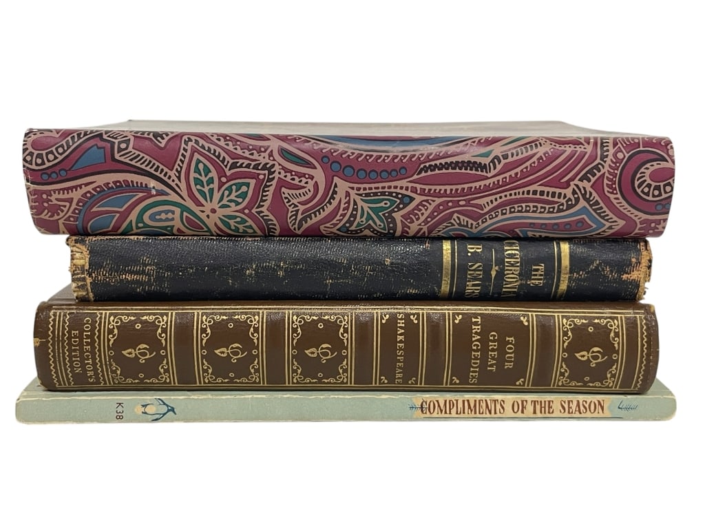 GROUP OF FOUR VINTAGE & COLLECTIBLE BOOKS (1 of 7)