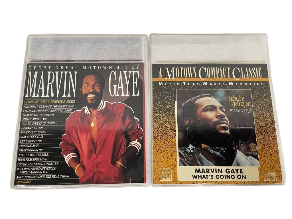 MARVIN GAYE CD LOT SET OF 2 (1 of 2)
