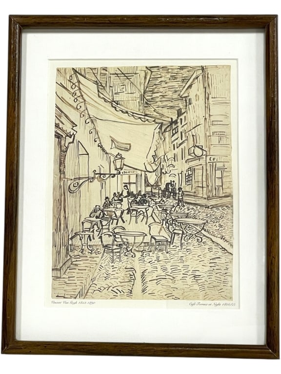 AFTER VAN GOGH CAFE TERRACE AT NIGHT PRINT (1 of 7)