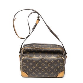 LOUIS VUITTON NIL BROWN MONOGRAM CANVAS GOLDEN BRA