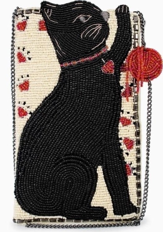 NEW MARY FRANCES PURR-SUIT CROSSBODY HANDBAG (1 of 3)