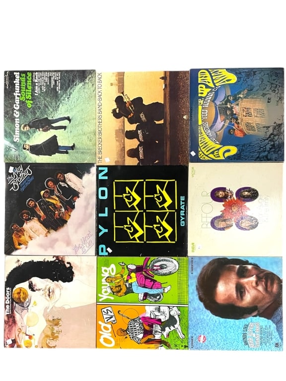 SET OF NINE VINTAGE VINYL ALBUMS (1 of 2)