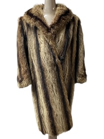 BERNARD HELD OF ROCHESTER RACCOON FUR COAT