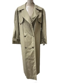 Double-Breasted Trench Coat – Classic Khaki