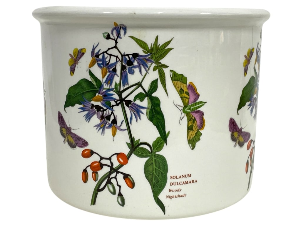 PORTMEIRION BOTANIC GARDEN CERAMIC PLANTER 8" (1 of 6)