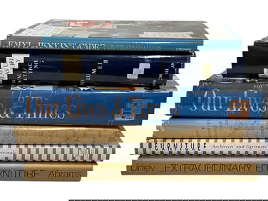 6 FURNITURE, DESIGN, AND ANTIQUES REFERENCE BOOKS