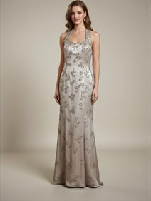 MICKEE OF PALM BEACH EVENING GOWN L Retail: $690