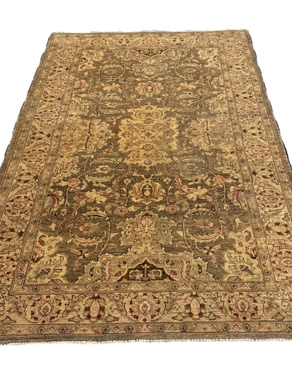 HAND-KNOTTED STYLE ORIENTAL AREA RUG 8'6" x 5'6" (1 of 5)