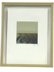 CARLOS DAVILA “LINE II?? AQUATINT ETCHING 1979 27"