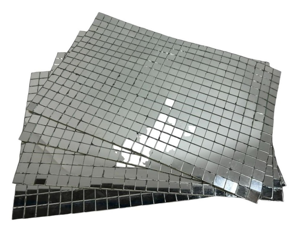 SET OF 4 DISCO BALL MIRROR PLACEMATS (1 of 5)
