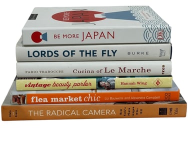 6  DESIGN, ART, FOOD & CULTURE  BOOKS