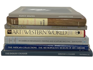 7 ART, DESIGN & MUSEUM REFERENCE BOOKS