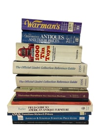 14 ANTIQUE & COLLECTIBLES PRICE GUIDE BOOKS