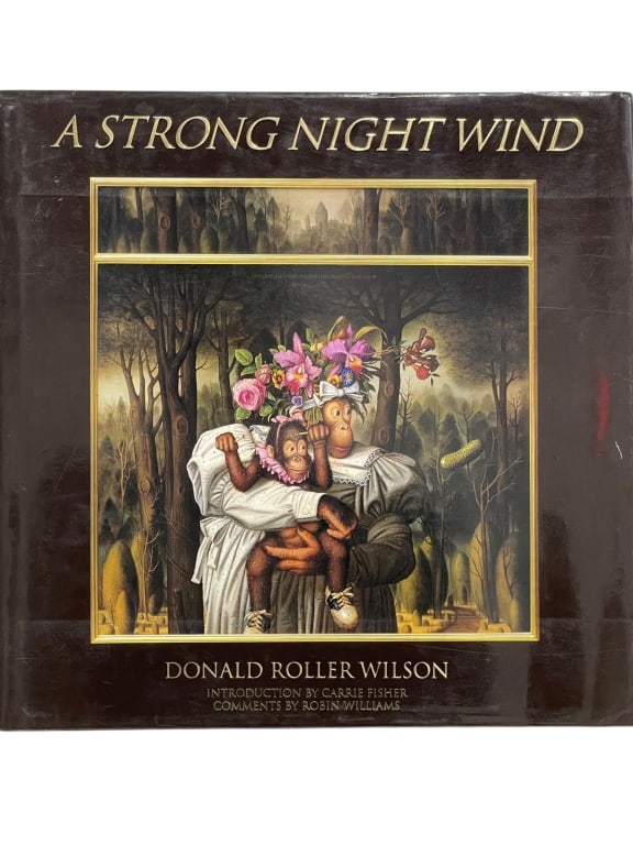 A STRONG NIGHT WIND DONALD ROLLER WILSON ART BOOK (1 of 5)