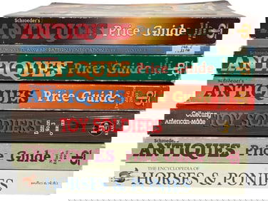 7 ANTIQUES & COLLECTOR REFERENCE BOOKS