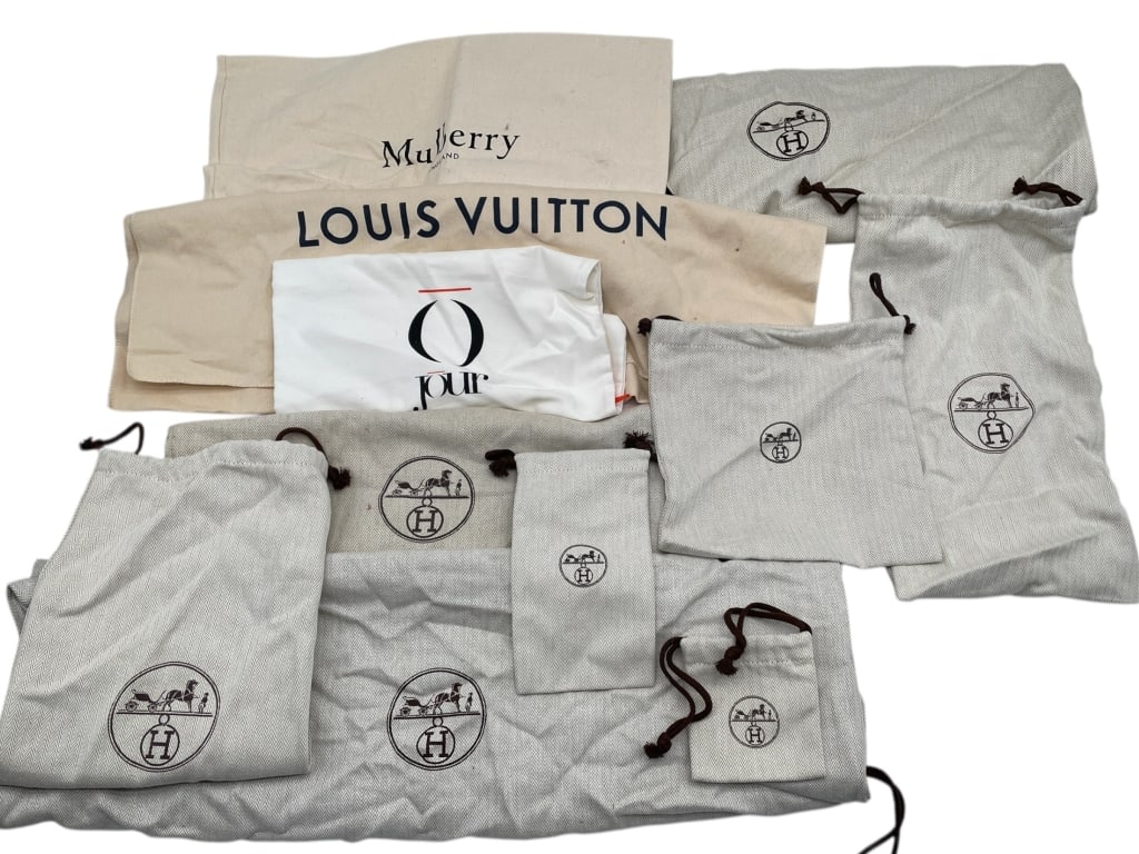 LUXURY DESIGNER DUST BAG LOT (1 of 5)