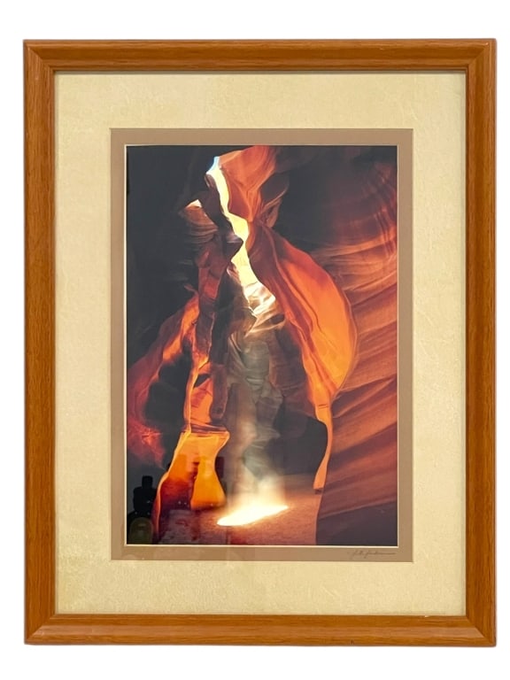 SIGNED ARIZONA PAINTED CANYON PHOTO PRINT 20" (1 of 6)