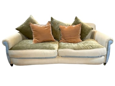 CISCO BROTHERS TWO-CUSHION CUSTOM SOFA