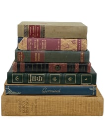 CLASSIC LITERATURE BOOKS ART, HISTORY & FICTION