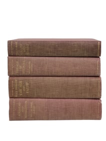 WILL DURANT 4 VOL. BOOK SET STORY OF CIVILIZATON