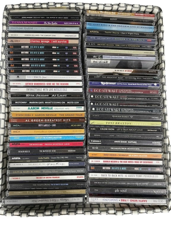 COLLECTION OF SOUL, MOTOWN, R&B & POP MUSIC CDS (1 of 2)