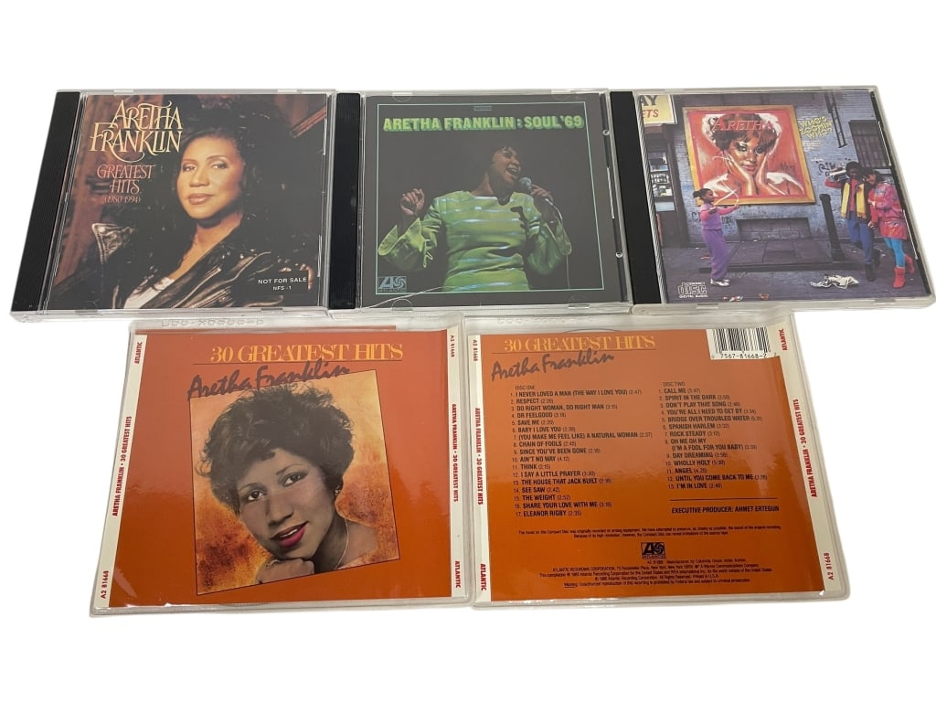 ARETHA FRANKLIN CD COLLECTION (1 of 2)