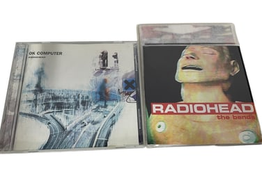 RADIOHEAD CD PAIR – OK COMPUTER & THE BENDS