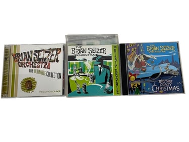BRIAN SETZER ORCHESTRA CD LOT