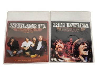 CREEDENCE CLEARWATER REVIVAL CD LOT SET OF 2