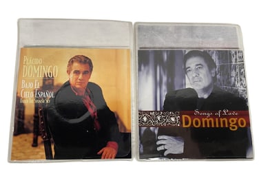 PLACIDO DOMINGO CD LOT SET OF 2