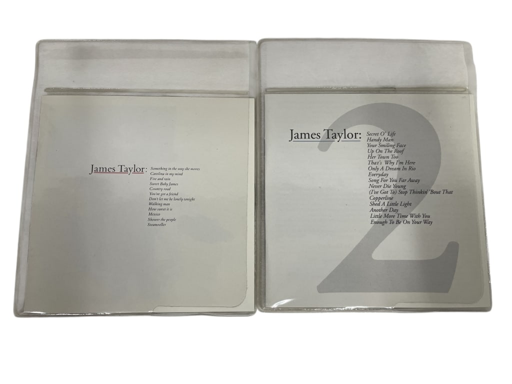 JAMES TAYLOR – ANTHOLOGY COLLECTION LOT OF 2 (1 of 2)