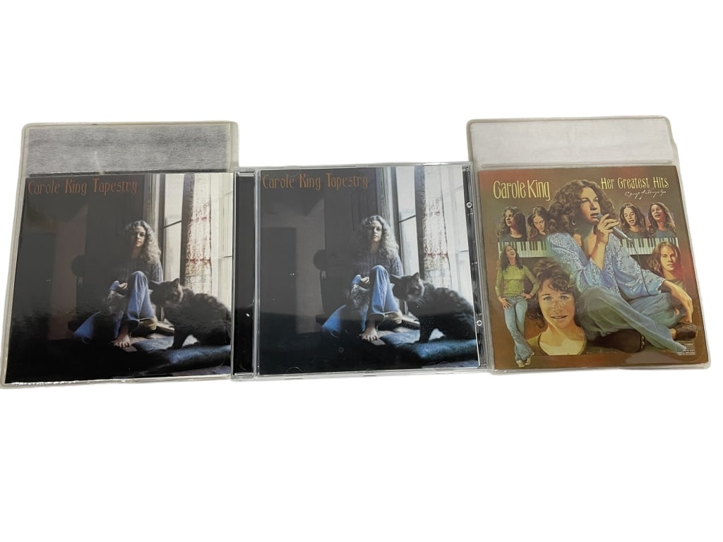 CAROLE KING “TAPESTRY?? (2) & HER GREATEST HITS CD (1 of 2)