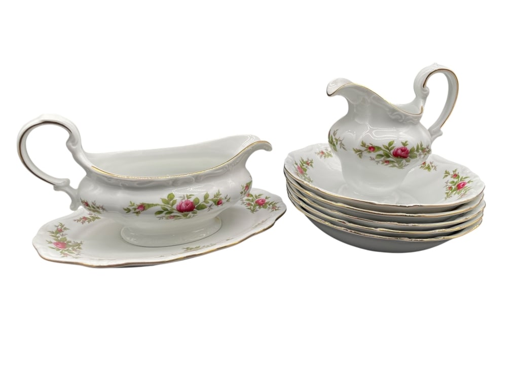 JOHANN HAVILAND FLORAL SERVING PIECES (1 of 3)