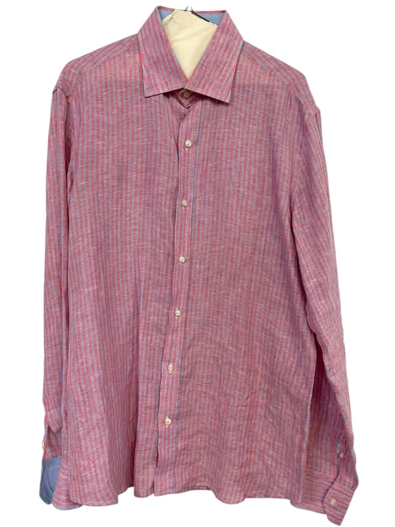 NERO SFUMATO POSITANO MEN'S BUTTON-DOWN SHIRT (1 of 4)