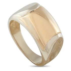 BVLGARI TRONCHETTO 18K YELLOW GOLD RING #5092