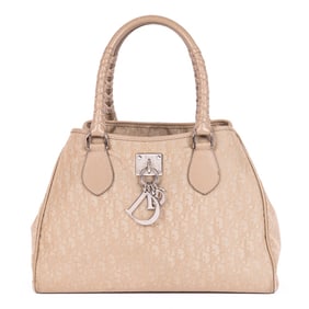 DIOR LOVELY TOTE  BEIGE DIORISSIMO HANDBAG