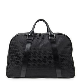 FENDI LARGE SOFT BLACK ZUCCHINO WEEKENDER