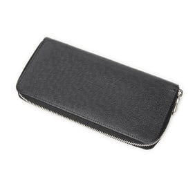 LOUIS VUITTON ZIPPY WALLET VERTICAL BLACK TAIGA LE