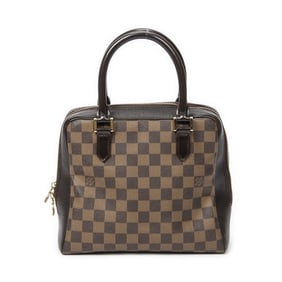 LOUIS VUITTON BRERA BROWN DAMIER EBENE HANDBAG