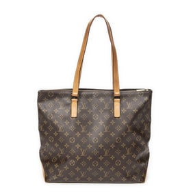 LOUIS VUITTON CABAS MEZZO BROWN HANDBAG