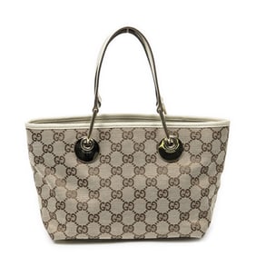 GUCCI BEIGE/IVORY MINI ECLIPSE TOTE