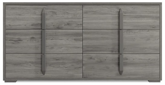 FABELLI  ITALIAN MODERN SIX-DRAWER DRESSER 65"