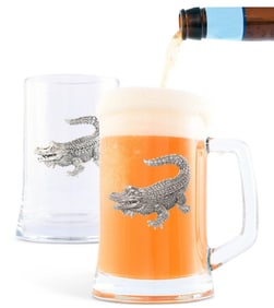 NEW! ARTHUR COURT ALLIGATOR BEER MUGS