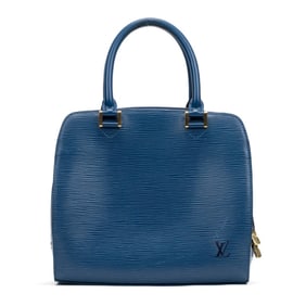 LOUIS VUITTON PONT NEUF  BLUE EPI HANDBAG