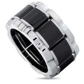 TAG HEUER STAINLESS STEEL AND CERAMIC BRACELET